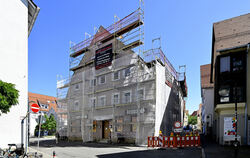 Die GWG startet die Sanierung einer ihrer teils maroden Immobilien im Gerberviertel. 