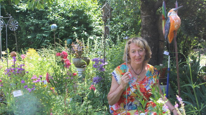 Gertrud Ohler Ofterdingen Am Sonntag ist der Garten von Gertrud Ohler in Ofterdingen für Besucher offen.