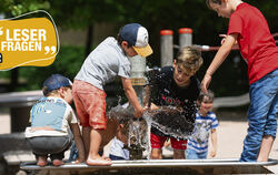 Wasser Marsch und viel Abkühlung sowie nasser Spaß auf den Reutlinger Spielplätzen. Mit wochenlanger Verspätung hat die Stadtver