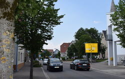 Hier rollt der meiste Verkehr in Wannweil: Die Hauptstraße ist die wichtigste Verkehrsachse im Ort und verbindet die Gemeinde mi