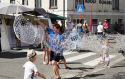 Nicht nur die Kinder hatten ihren Spaß beim Cityfest.  FOTO: BUTSCHER