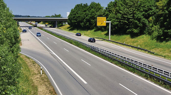 Bundesstraße 27 - Lärm Auf der B 27 fahren mittlerweile viel weniger Autos als 2019. Das erschwert den Lärmschutz.