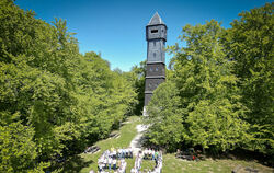 Nach ihrem Zusammenschluss vor 50 Jahren haben sich Böhringen, Zainingen und Donnstetten nach dem Römersteinturm benannt.