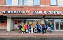 Die Community Health Nurses haben bei ihrer Fortbildungsreise in Finnland auch ein Familienzentrum besichtigt.