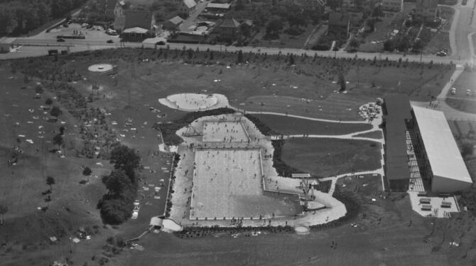 1960er-Jahre - Freibad: Wo befindet sich diese Freizeitanlage?