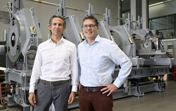 Geschäftsführender Gesellschafter Felix Förster (links) und Geschäftsführer Christoph Schanz von der Institut Dr. Foerster GmbH 