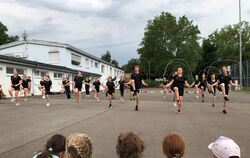 Highlight des Geburtstagsfestes in Betzingen: Eine große Rope-Skipping-Show mit Küren aus den vergangenen 20 Jahren.