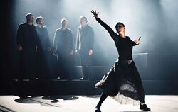 Vier Sänger und ein Zweifelsfall: "Borrowed Light" von Tero Saarinen bei den Ludwigsburger Schlossfestspielen.