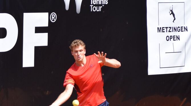 Steht als Qualifikant überraschend im Halbfinale der Metzingen Open: Daniel Siniakov.