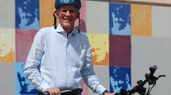 Ab Freitag hat Jürgen Grund noch viel mehr Zeit für seine Leidenschaft Fahrradfahren: Er geht als Schulleiter in den Ruhestand.