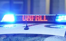 Polizei mit Blaulicht