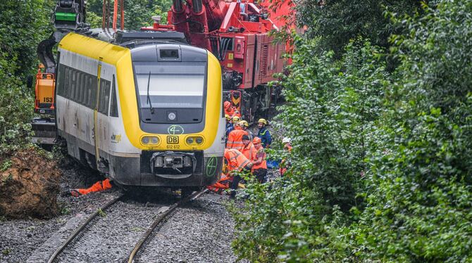 Nach dem Zugunglück in Oberschwaben