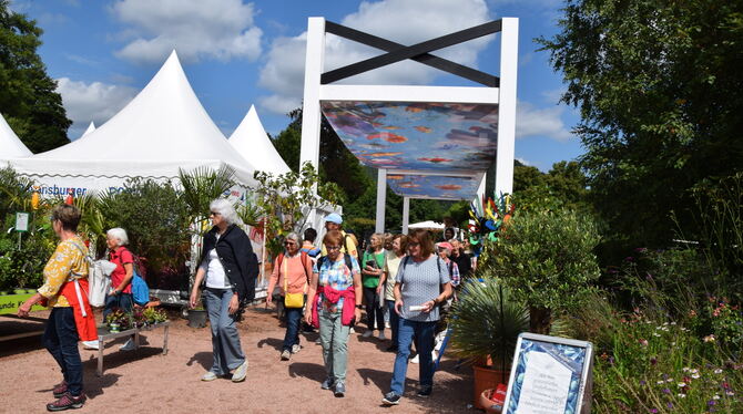 Mal war der Himmel strahlend blau, zeitweise bedrohlich dunkel. Doch es blieb fast die ganze Zeit trocken, als die GEA-Leserinne Mal war der Himmel strahlend blau, zeitweise bedrohlich dunkel. Doch es blieb fast die ganze Zeit trocken, als die GEA-Leserinne