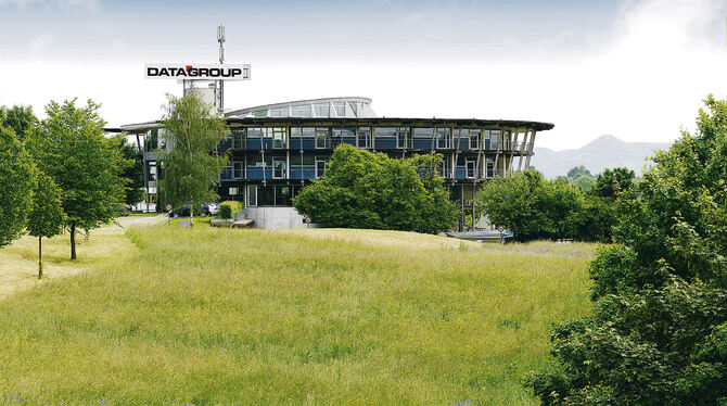 Sitz von Datagroup an der Bundesstraße 27 in Pliezhausen-Gniebel.