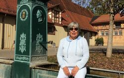 Meggie Beck, hier in Marbach, hat die Verbindung zur Alb nicht abreißen lassen.