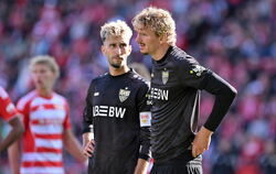 Im Zentrum des Interesses: Nick Woltemade (rechts). FOTO: WINTER/WITTERS