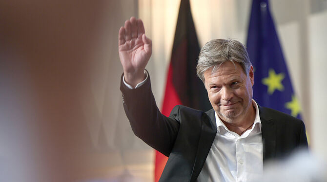 Robert Habeck verlässt diese Woche den Bundestag.