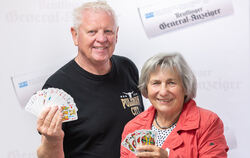 Manfred Iwanek und Christa Klein sind seit ihrer Jugend passionierte Skatspieler.  