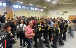 Podium unterbrochen