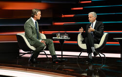 Boris Palmer (rechts) redet sich bei Markus Lanz in Rage über eine Bürokratie-Posse um Parkplätze in Tübingen.