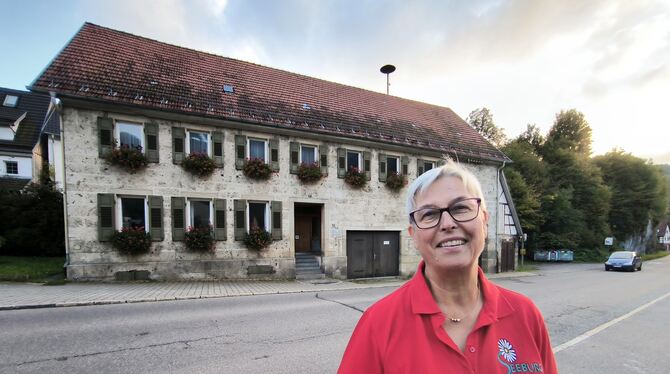 Altes Rathaus Uthe Scheckel ist die Vorsitzende von »Seeburg schafft Zukunft«. Der Förderverein will das Alte Rathaus von der Stadt Bad Urach