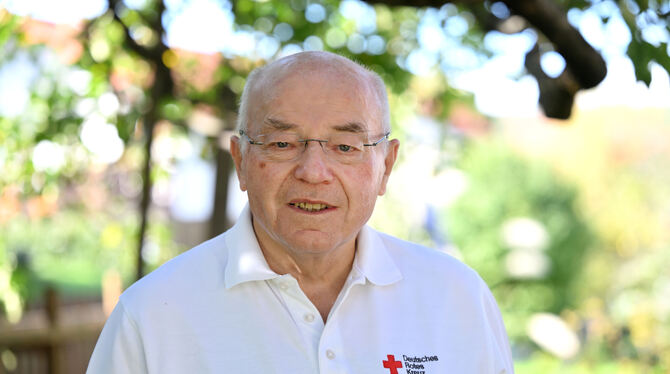 Paul Mohl, Tag der Sicherheit, DRK, Reutlingen Gilt als einer der Erfinder des Reutlinger Tages der Sicherheit: Paul Mohl. Er war früher Chef des DRK Ortsvereines Reutlingen.