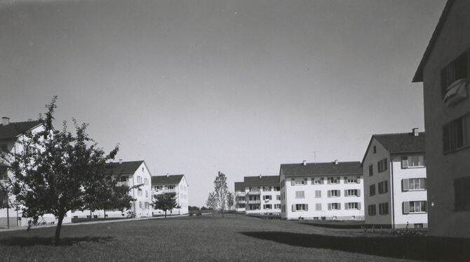 Um 1960:  Wo stehen oder standen diese GWG-Häuser?
