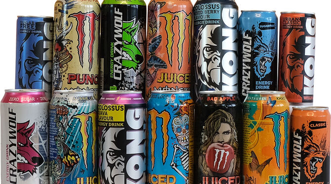 Enerygdrinks Energydrinks sind beliebt. Sie locken mit vielen verschiedenen Sorten und aufregenden Designs.