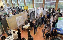 Die 5. Berufs- und Ausbildungsmesse in Münsingen war gut besucht.