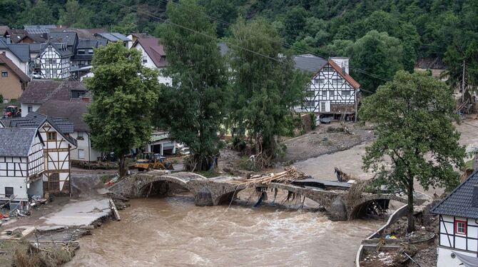 Ein Bild der Verwüstung: Die Einsatzkräfte der Reutlinger waren vor vier Jahren Helfer im Ahrtal. Jetzt wurde ein solches Szenar