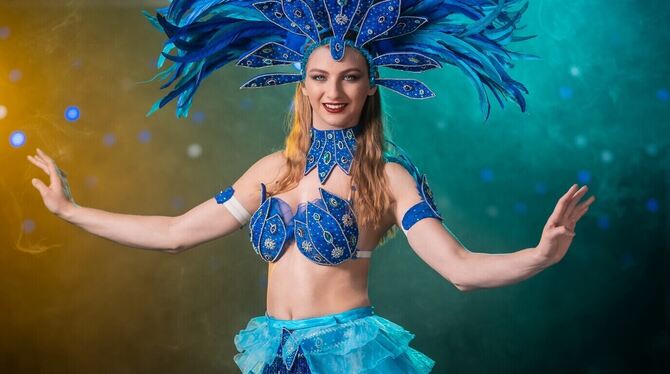 Melanie Sperlich vom Zirkus Relaxx, Programmchefin beim Showpalast. Die Gomaringerin weiß, worauf es bei Zirkus und Varieté anko