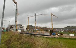 17 von 19 Grundstücken in der Finkenstraße sind verkauft, einige bereits bebaut.