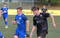 Die Überraschung beim VfL Pfullingen: Offensivspieler Finn Beck (rechts). 