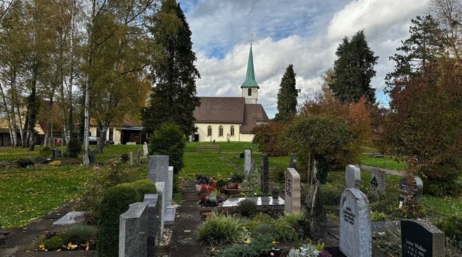 Der Kirchentellinsfurter Friedhof ist eine grüne Oase mitten im Ort. Jetzt soll er umgestaltet werden.