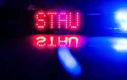 Stau nach Lastwagenbrand