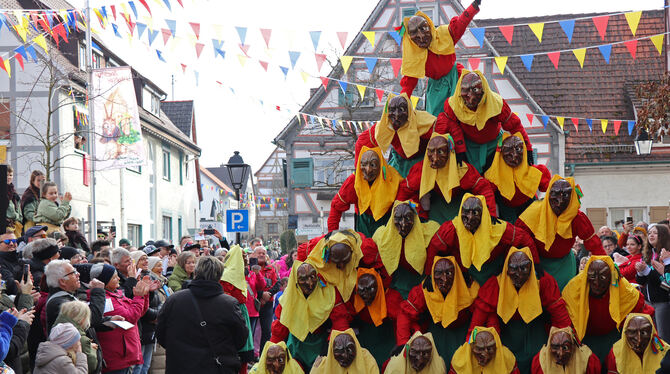 Fasnet Schwäbisch-alemannische Fasnet in Hayingen.