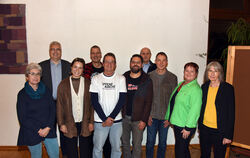 Kandidaten für die Synodalwahl im Wahlkreis Reutlingen (von links):  Ingrid Schaar, Dekan Marcus Keinath, Elisabeth Holm, Pfarre