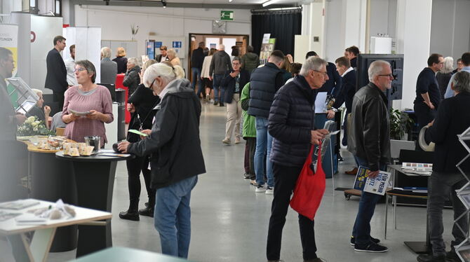 Zum Abschluss der GEA-Thementage gab es eine Hausmesse mit 18 Ständen rund um Vorsorge-Themen.