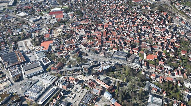 Innenstadt In Metzingen, hier das Zentrum, soll künftig die Mietpreisbremse gelten.