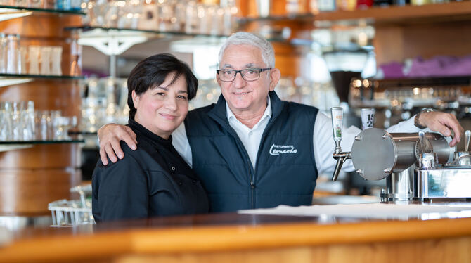 Leonardo; Ristorante; Reutlingen; Rosamaria und Tommaso Procopio Rosamaria und Tommaso Procopio geben ihr Ristorante »Leonardo« in Reutlingen nach 26 Jahren auf.