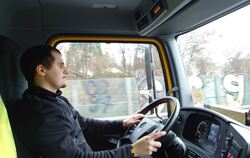 Leon Klaß ist Berufskraftfahrer bei der Post.