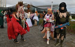 Auf der Comic Con kommen Figuren aus allen möglichen Universen zusammen