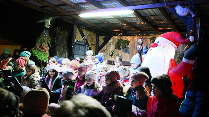 Weihnachtsmarkt Ohmenhausen. Musikalisch: Weihnachtsmarkt in Ohmenhausen.