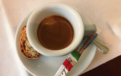 Ein Caffè mit Mandelgebäck –  das Tüpfelchen auf dem I  italienischer Genüsse. Das lieben auch die Reutlinger.