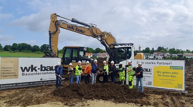 Im Juni begannen die Erschließungsarbeiten für das Baugebiet »Hinter der Kirche Mitte«. Die Arbeiten setzen sich fort und gehöre