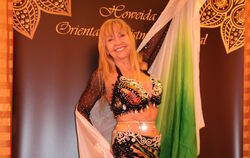 Ihre große Leidenschaft ist der orientalische Tanz und in den investiert sie viel Zeit: Heiderose Vernalis organisiert an drei T