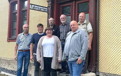 Das  Vorstandsgremium, das die Geschicke des Fördervereins lenkt: Peter Beck (2. von links) ist der neue Vorsitzende. Ebenfalls