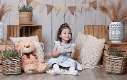 Die vierjährige Mimi aus Gammertingen leidet am Rett-Syndrom.