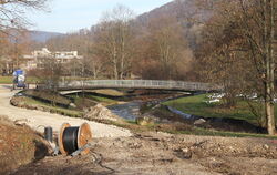 Die Bogenbrücke am Kurpark ist marode. Der Gartenschau-Ausschuss des Gemeinderats hat sich für eine neue entschieden, die unterm