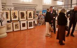 Die dreitägige Benefiz-Ausstellung »Kunst und Gut« war wieder ein großer Erfolg.
